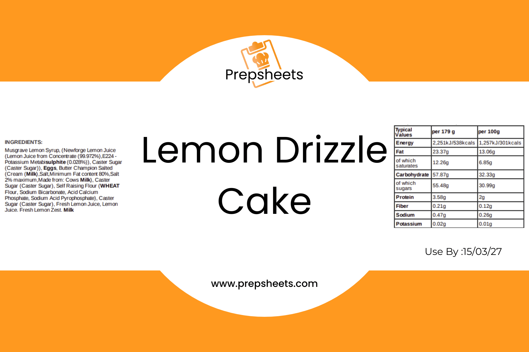 Food Label